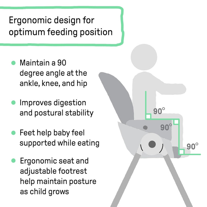 Ingenuity Proper Positioner 7-in-1 High Chair - Parker