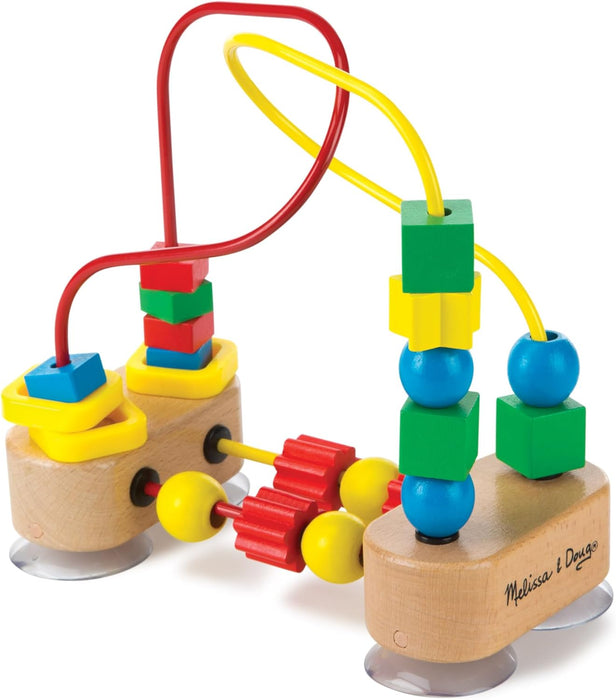 Melissa & Doug First Bead Maze - Wooden Educational Toy