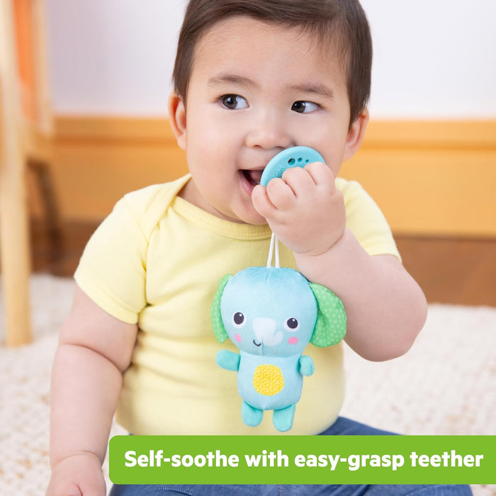 Bright Starts SootheMate Plush Elephant Teether Toy