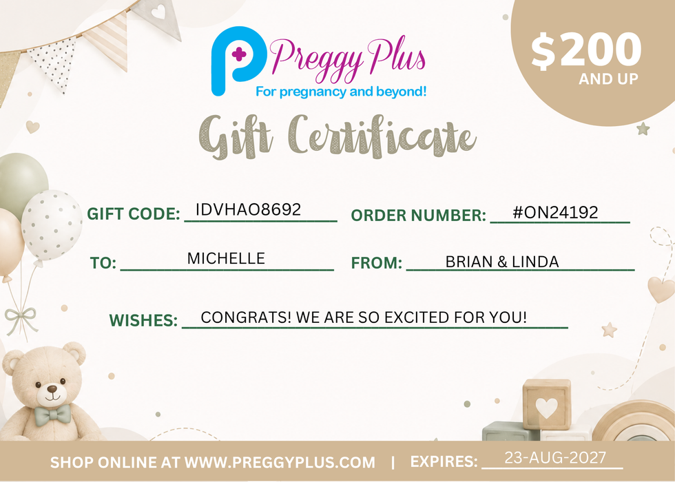 Gift Certificate - Neutral Baby A