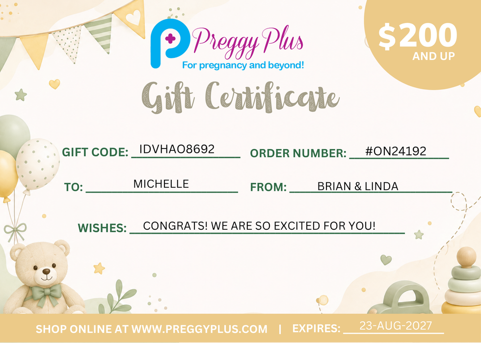 Gift Certificate - Neutral Baby B