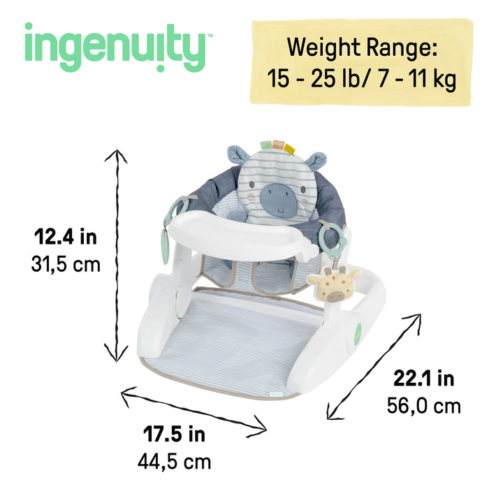 Ingenuity Prop Spot Learn-to-Sit Floor Seat - Casi