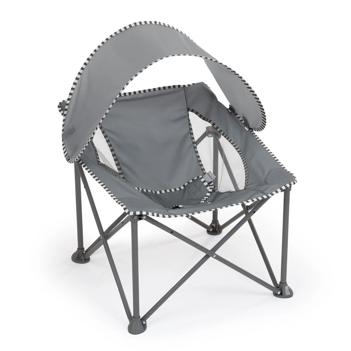 Bright Starts Pop 'N Chill Travel Seat - Grey