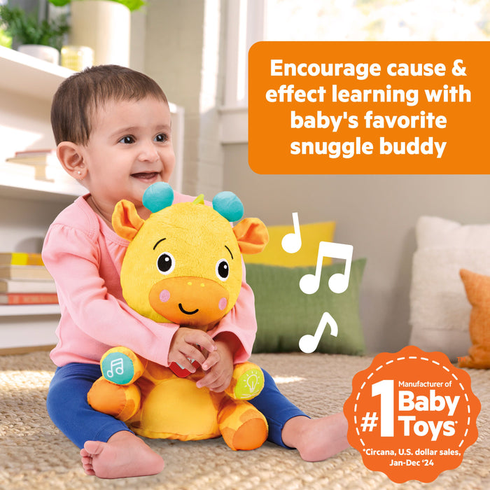Bright Starts Chat & Cuddle Giraffe Musical Plush Toy