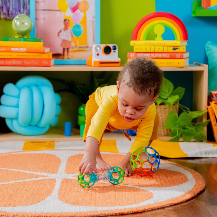 Bright Starts Grasp the Day Easy-Grasp Oball Gift Set, Ball and Rattle Toys