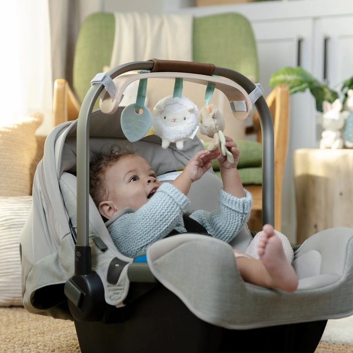 Ingenuity Soothing Essentials Wood Carrier Toy Bar