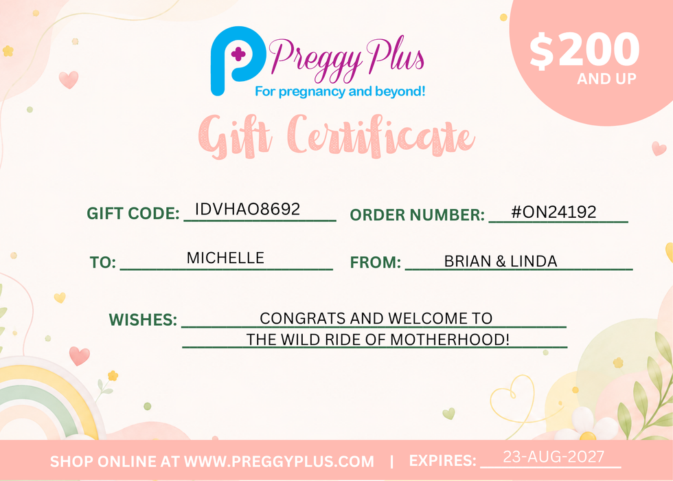 Gift Certificate - New Mom B