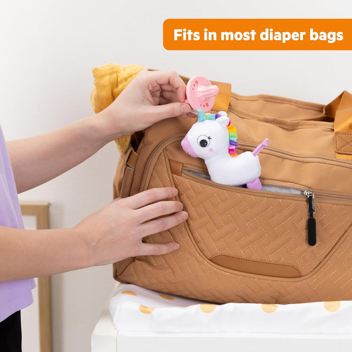 Bright Starts SootheMate Plush Unicorn Teether Toy