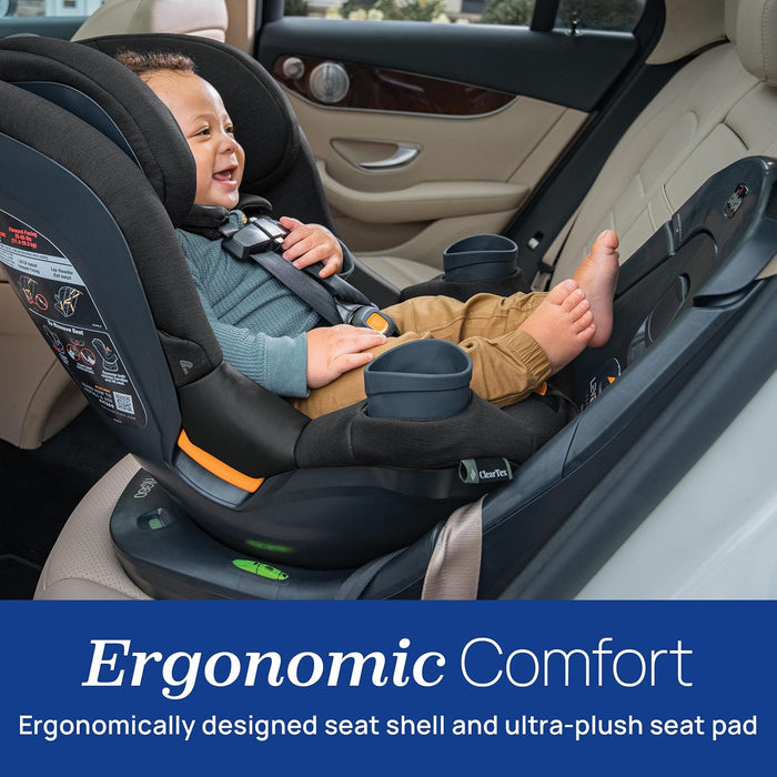 Chicco Fit360 ClearTex Rotating Convertible Car Seat - Titanium