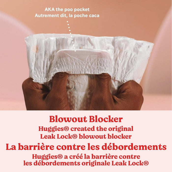 Huggies® Little Snugglers Diaper, Size 2, Giga Box, 72/pk