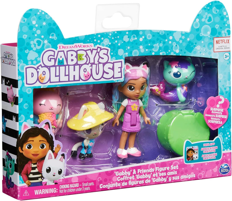 Gabby's Dollhouse, Gabby and Friends Figure Set