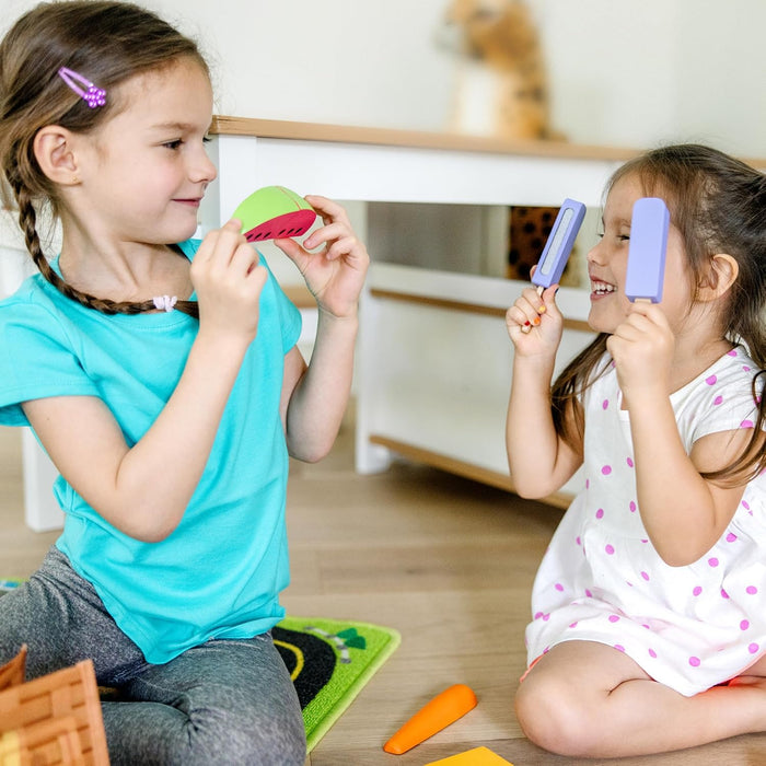 Melissa & Doug Blue’s Clues & You! Share with Blue Picnic Play Set with Hand Puppet