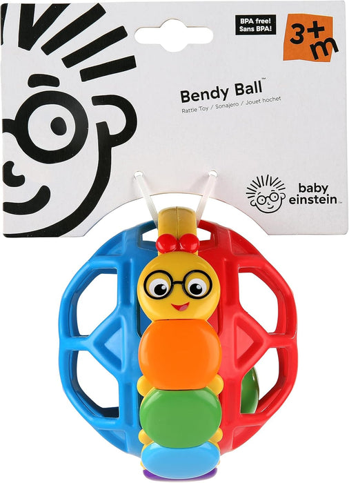 Baby Einstein Cal Bendy Ball Rattle Toy