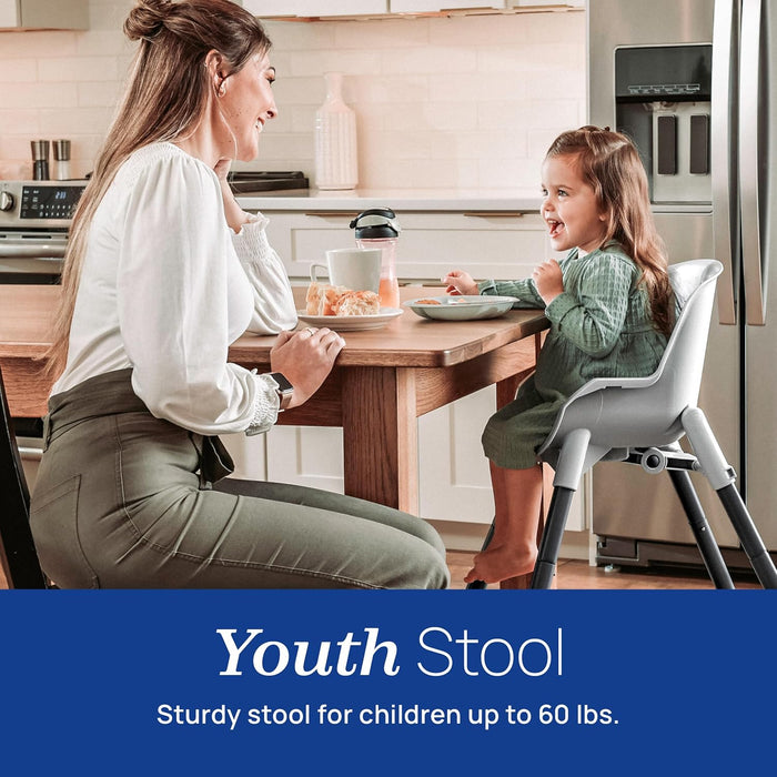 Chicco Zest 4-in-1 Folding High Chair - Seasalt