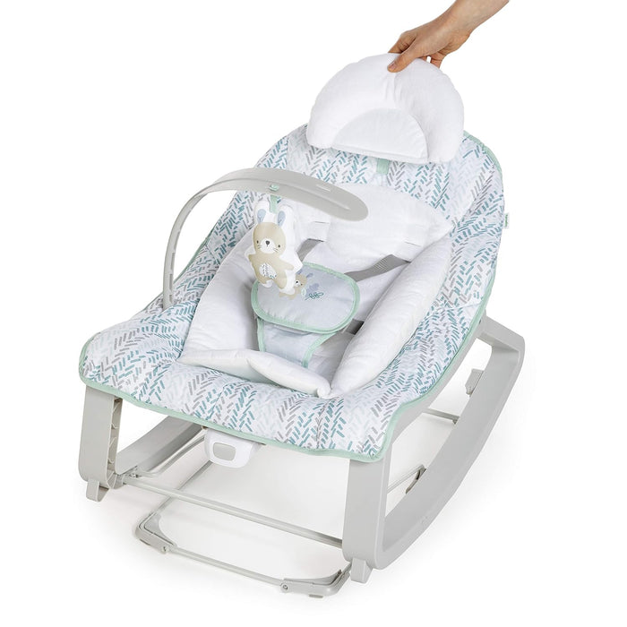 Ingenuity Keep Cozy 3-in-1 Grow with Me Bouncer & Rocker - Spruce