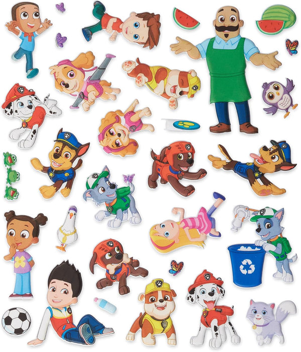 Melissa & Doug PAW Patrol Restickable Puffy Stickers - Adventure Bay