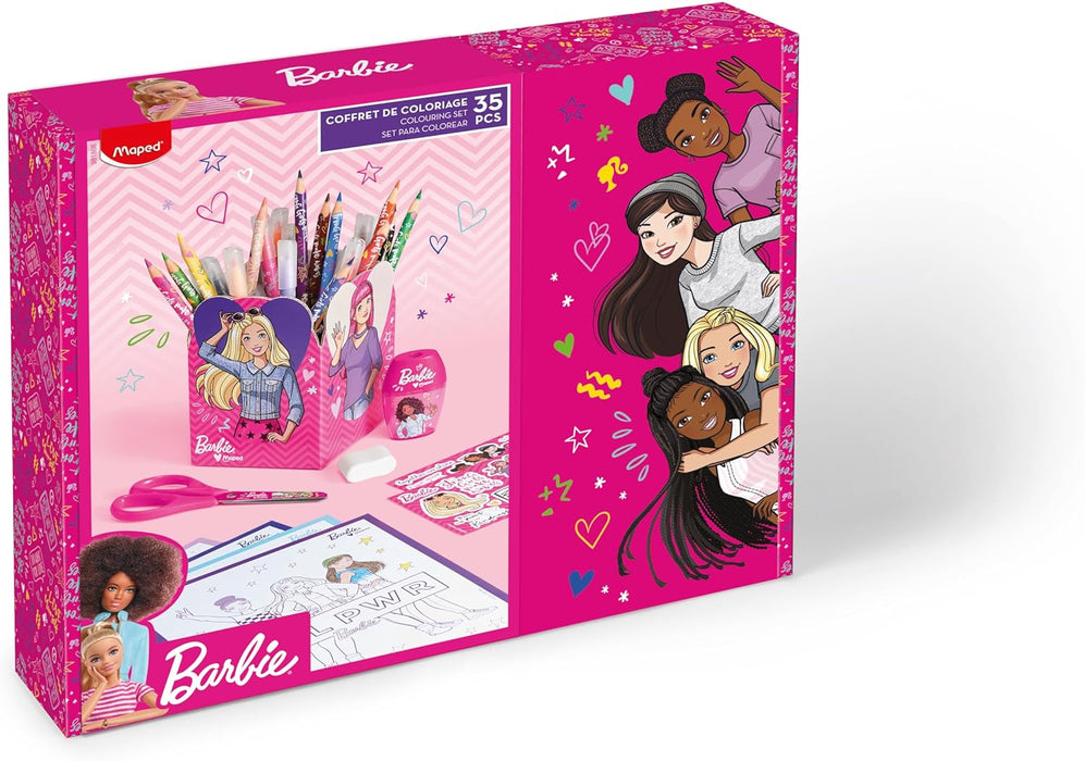 Maped Barbie Gift Box Set