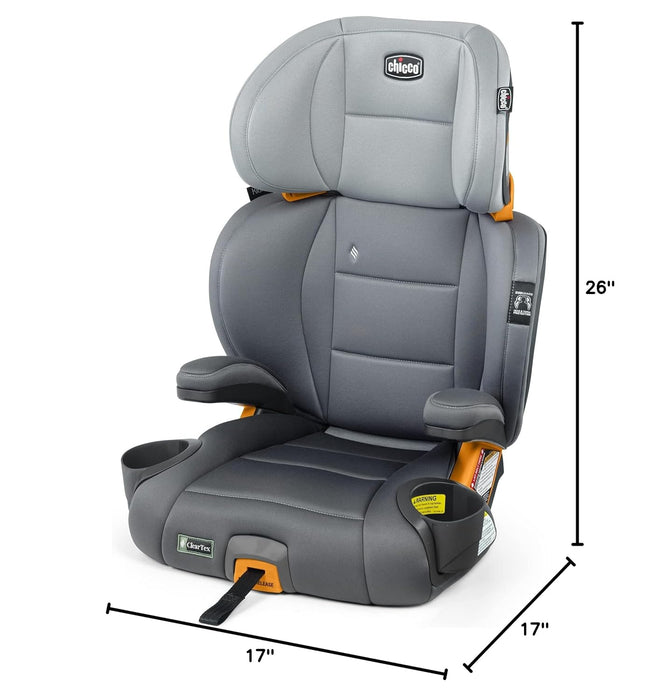 Chicco KidFit ClearTex Plus 2-in-1 Belt Positioning Booster Car Seat - Drift