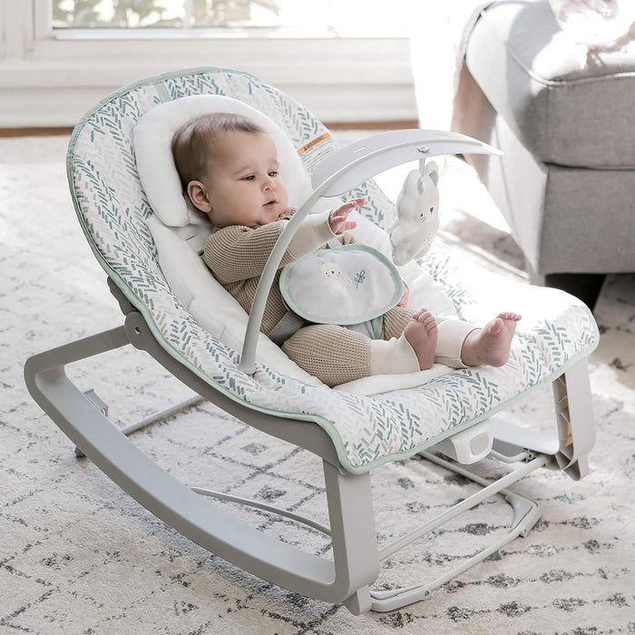 Ingenuity Keep Cozy 3-in-1 Grow with Me Bouncer & Rocker - Spruce