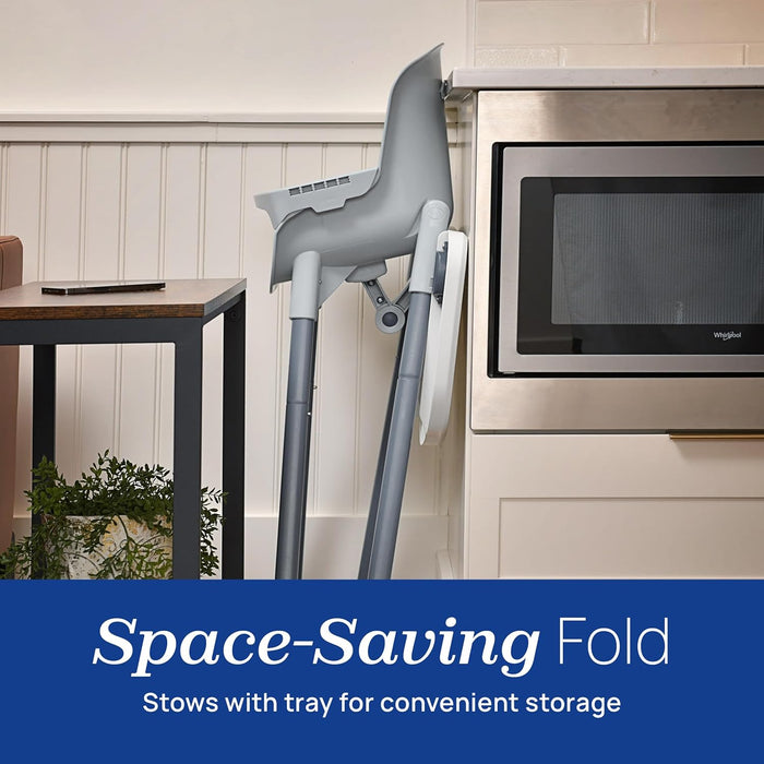 Chicco Zest 4-in-1 Folding High Chair - Seasalt