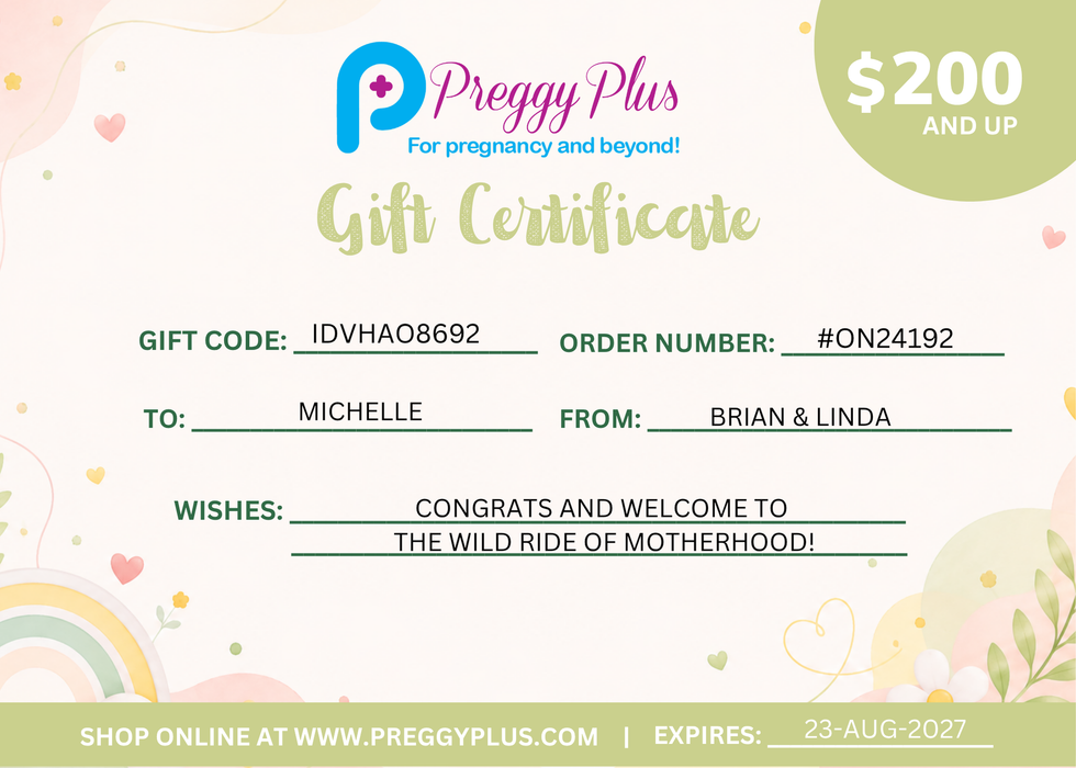 Gift Certificate - New Mom C
