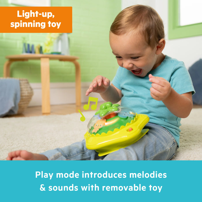Bright Starts Wanderlights 2-in-1 Baby Walker, Blue Green