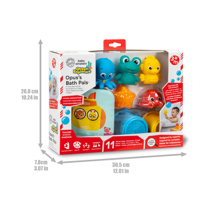 Baby Einstein Opus Bath Pals 11-Piece Bath Gift Set