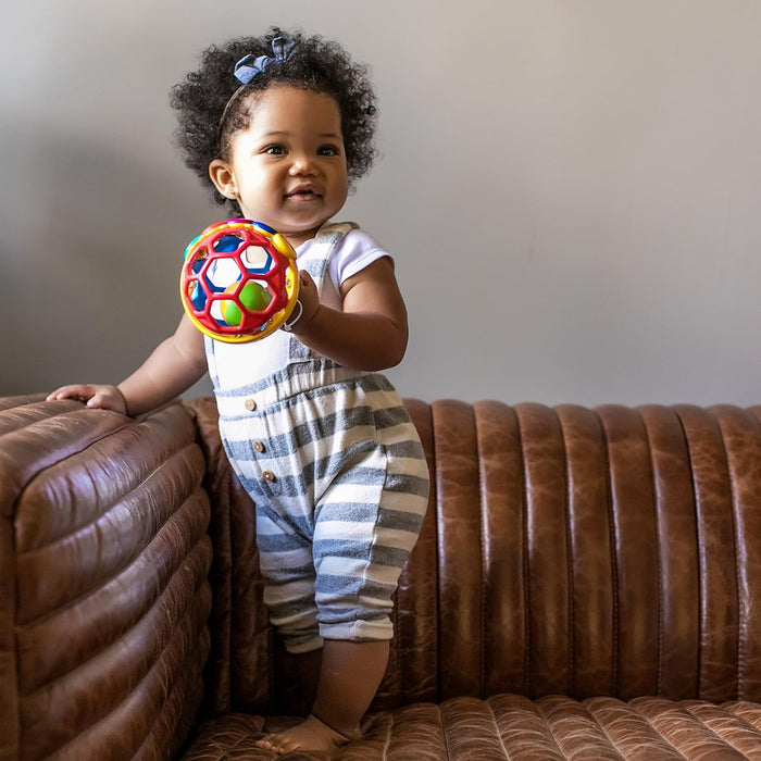 Baby Einstein Cal Bendy Ball Rattle Toy