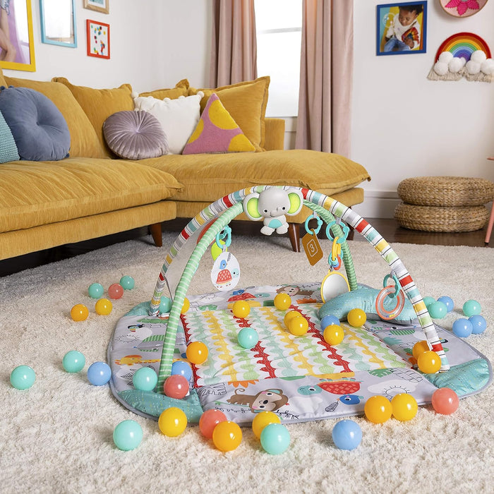 Bright Starts 5-in-1 Your Way Ball Play™ Jumbo Activity Gym & Ball Pit - Totally Tropical™