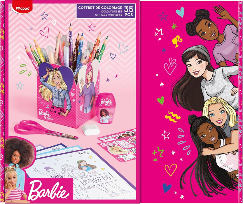 Maped Barbie Gift Box Set