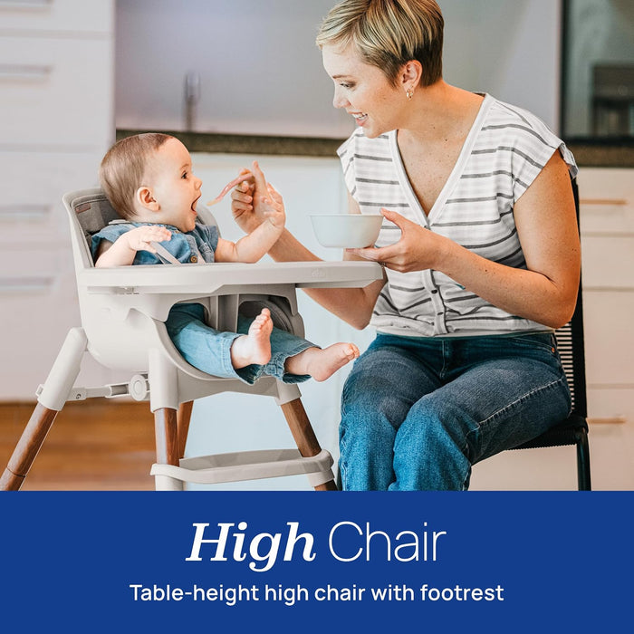 Chicco Zest LE 4-in-1 Folding High Chair - Chai