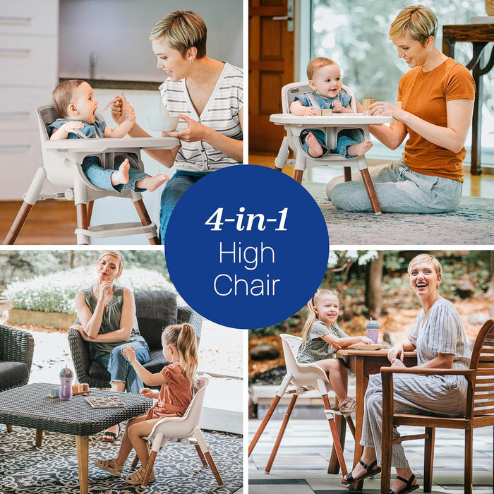 Chicco Zest LE 4-in-1 Folding High Chair - Chai
