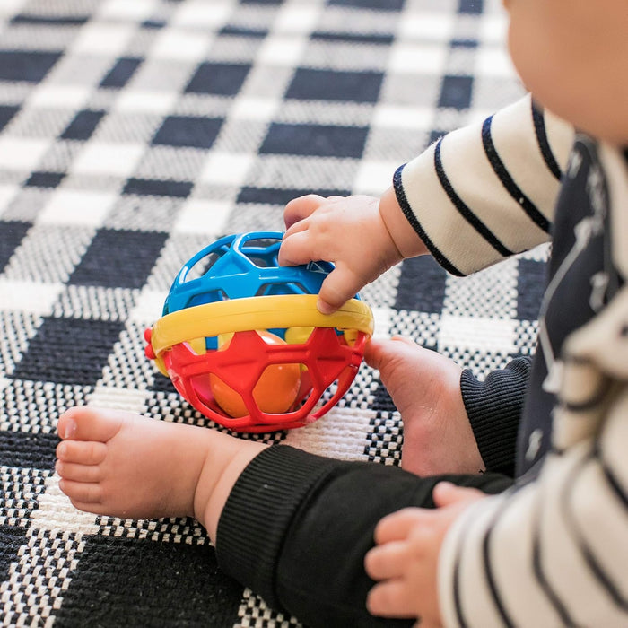 Baby Einstein Cal Bendy Ball Rattle Toy