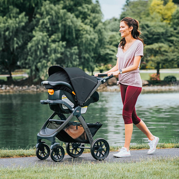 Chicco Bravo Sport Trio Travel System - Iron