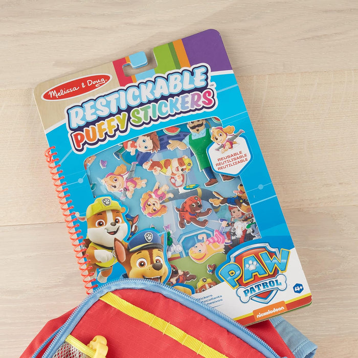 Melissa & Doug PAW Patrol Restickable Puffy Stickers - Adventure Bay