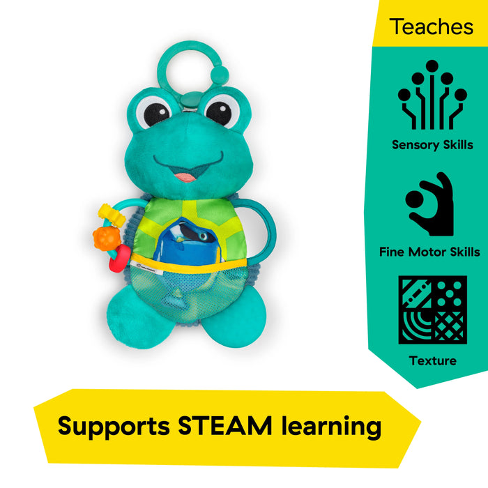 Baby Einstein Ocean Explorers Neptunes Sensory Sidekick Activity Plush Toy