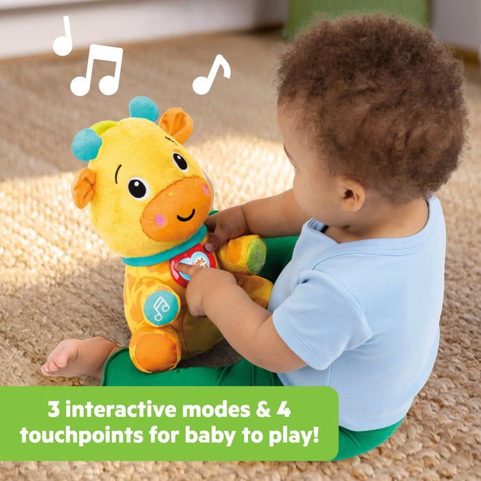Bright Starts Chat & Cuddle Giraffe Musical Plush Toy
