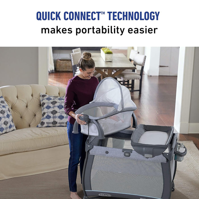 Graco Pack 'n Play® Quick Connect™ Portable Bassinet Playard - Alex - Preggy Plus