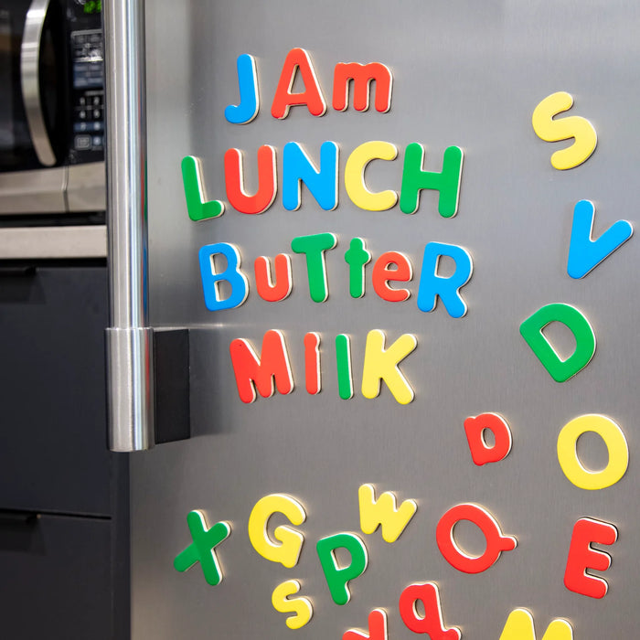 Melissa & Doug Wooden Letter Alphabet Magnets