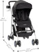 Evenflo Reversi Lightweight Reversible Stroller - Altair Black - Preggy Plus