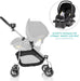 Evenflo Reversi Lightweight Reversible Stroller - Altair Black - Preggy Plus