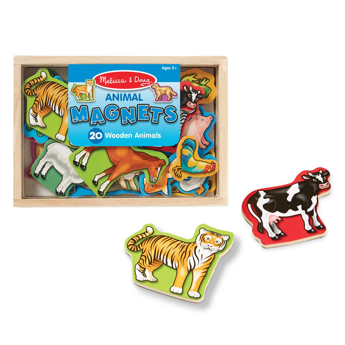 Melissa & Doug Wooden Animal Magnets