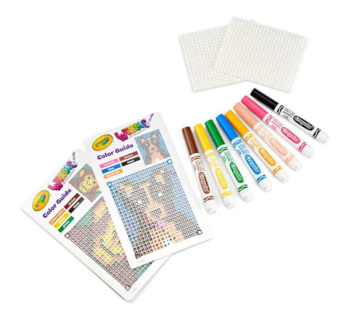 Crayola Wixels Animals Activity Kit, Pixel Art Coloring Set - Preggy Plus