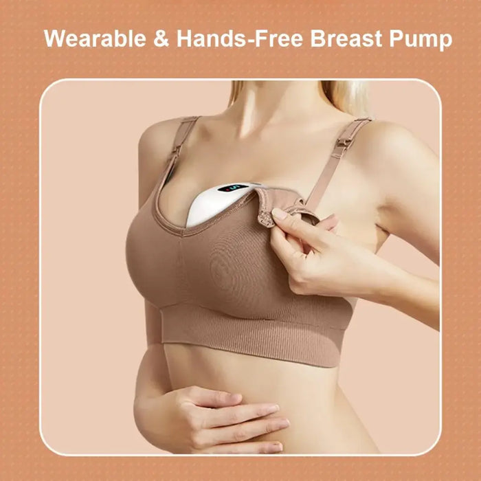 Premium Baby Rechargeable Wireless Wearable Double Breast Pump