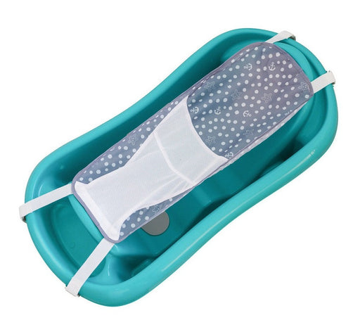 The First Years Sure Comfort Deluxe Newborn To Toddler Tub - Aqua (Y3155CA11) - Preggy Plus