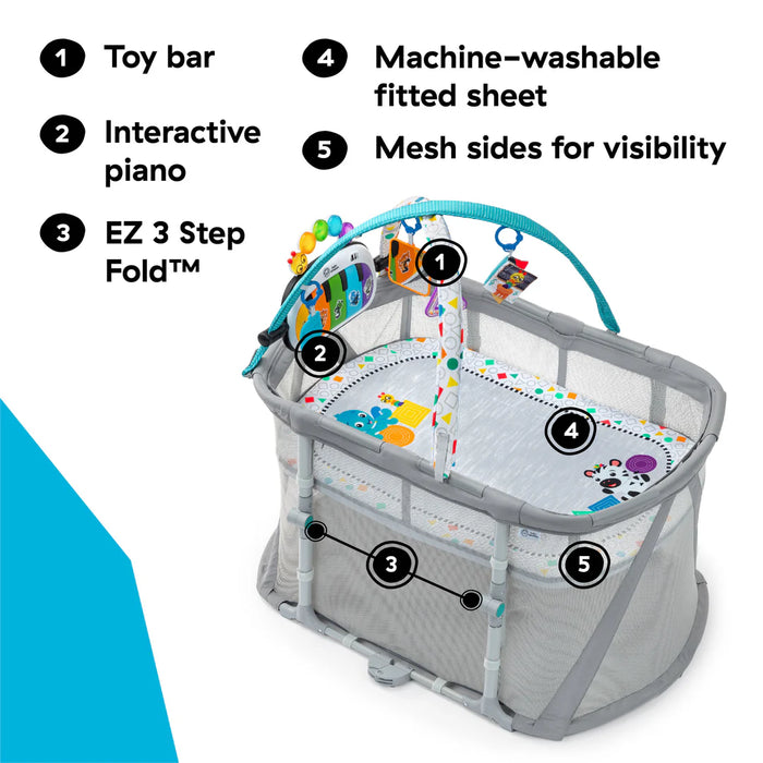 Baby Einstein Kick N Snooze 3-in-1 Playard