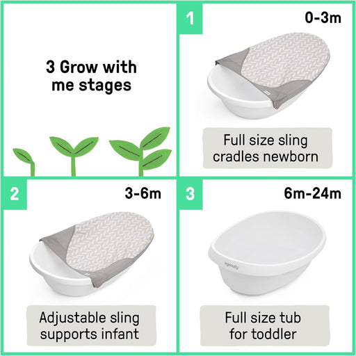 Ingenuity Full Comfort 3-in-1 Tub - Preggy Plus