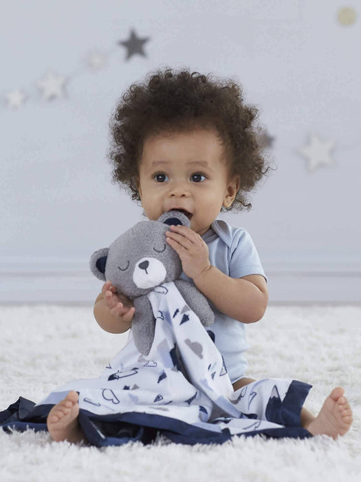 Gerber Baby Boys Bear Oversized Security Blanket (12272113 B01 OSZ) - Preggy Plus