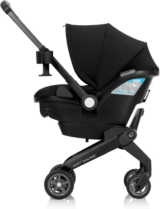 Evenflo Shyft DualRide Infant Car Seat Stroller Combo - Beaufort - Preggy Plus