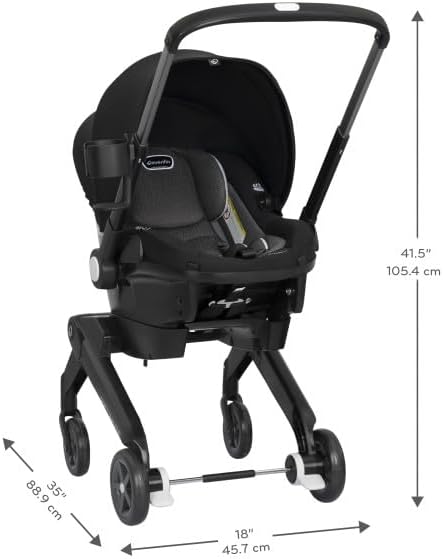 Evenflo Shyft DualRide Infant Car Seat Stroller Combo - Beaufort - Preggy Plus